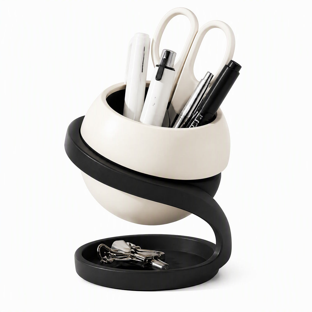 𝒋𝒊𝒗𝒒𝒆𝒙𝒐™ Orbit Pen Holder — clear product view