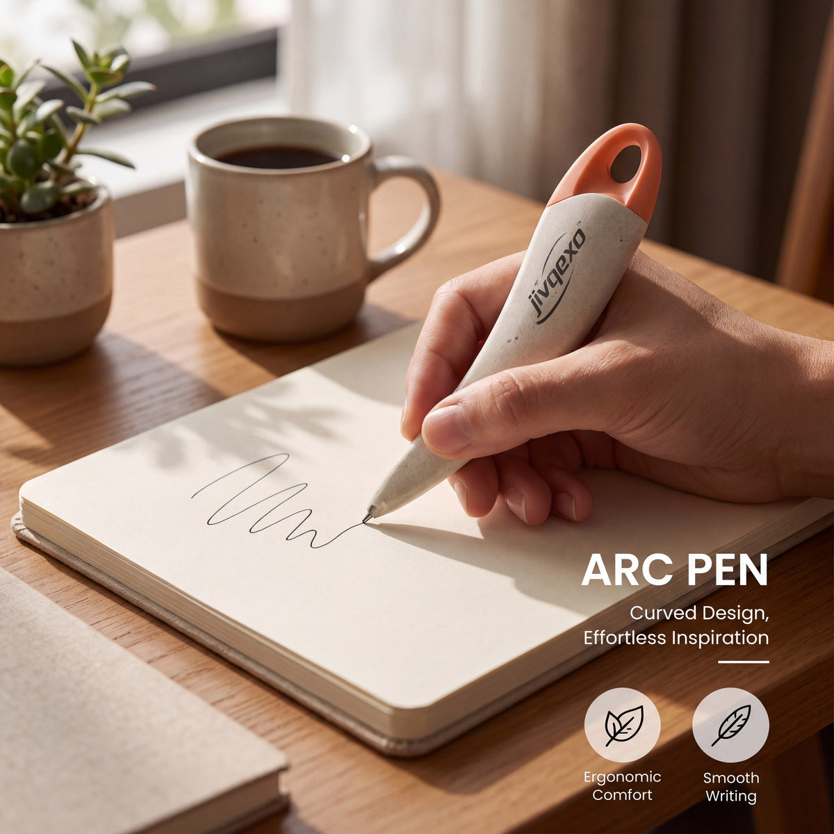 𝒋𝒊𝒗𝒒𝒆𝒙𝒐™ Arc Pen — product detail and lifestyle view 3