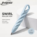 𝒋𝒊𝒗𝒒𝒆𝒙𝒐™ Swirl Roller Pen — product detail and lifestyle view 4