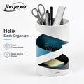 𝒋𝒊𝒗𝒒𝒆𝒙𝒐™ Helix Desk Organizer — clear product view